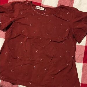 Fabindia Cotton Bling Top